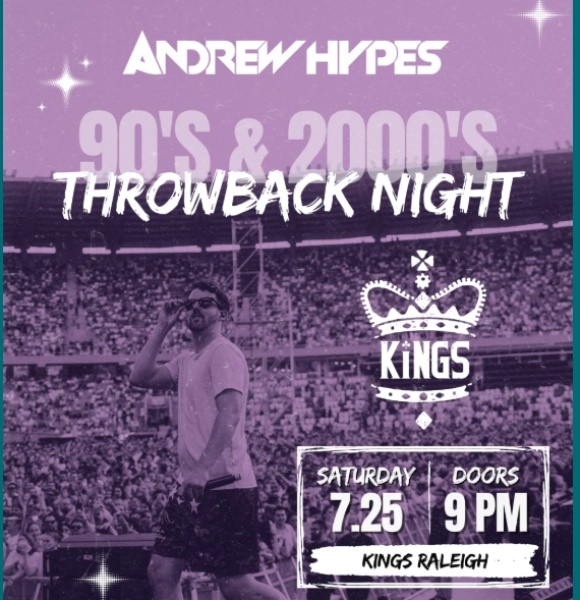 90’s & 2000’s Throwback Night with Andrew Hypes