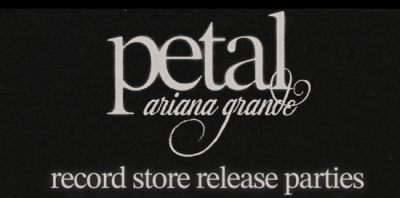 Ariana Grande Petal Listening Party