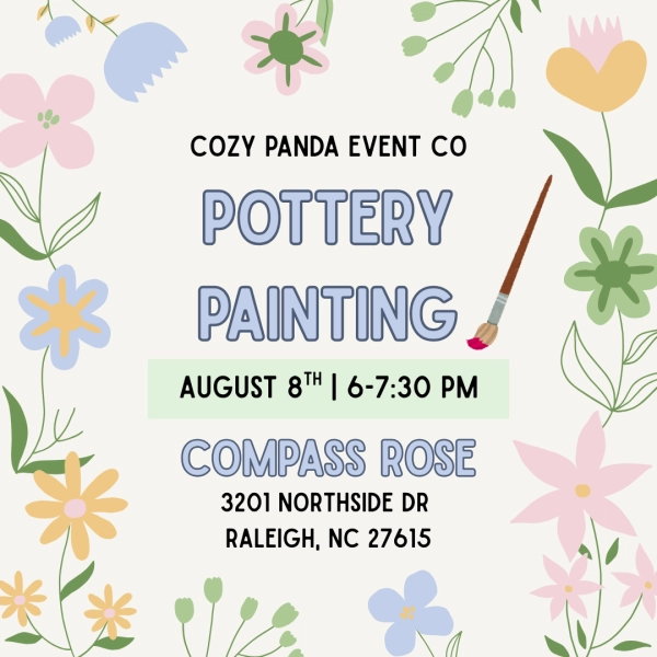 Pottery Painting Workshop with Cozy Panda