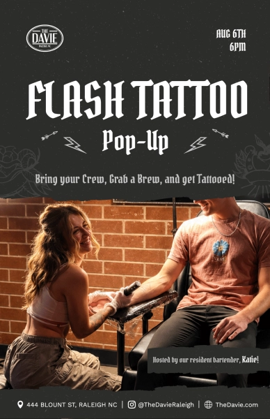 Flash Tattoo Pop-Up