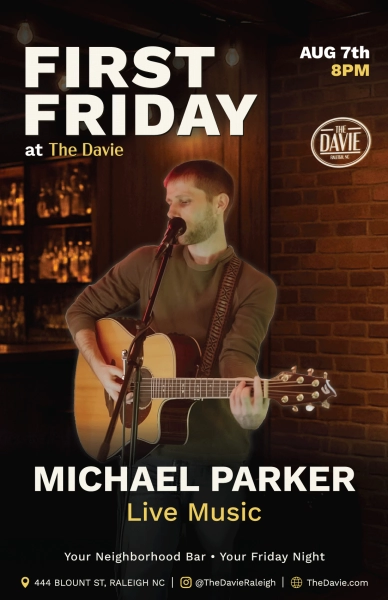 First Friday Live Music with Michael Parker