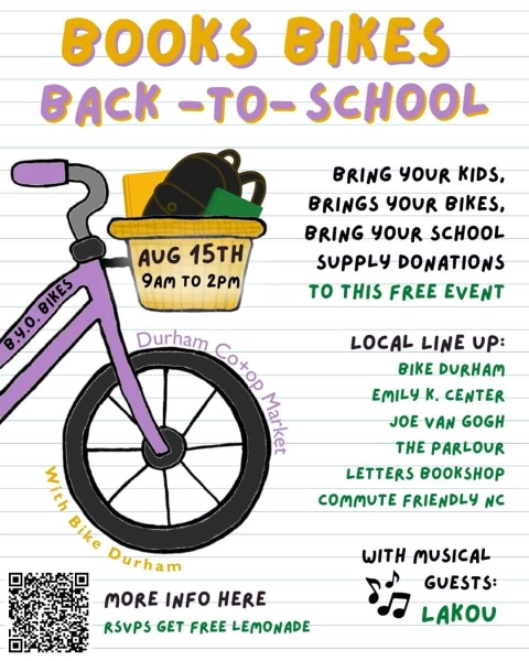 Books, Bikes and Back-to-School