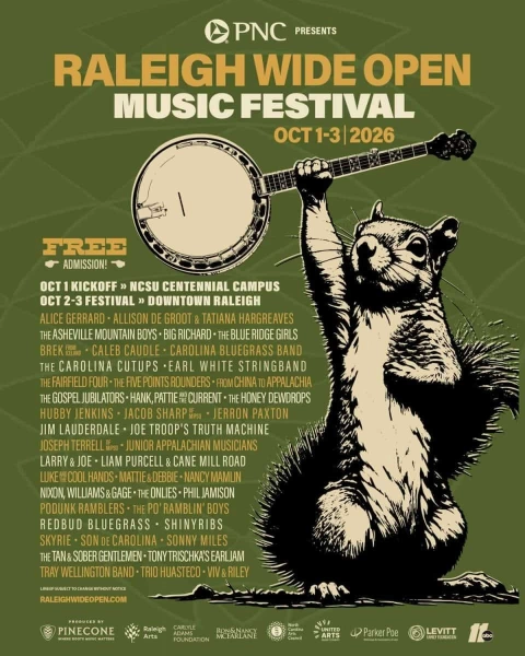 Raleigh Wide Open Music Festival