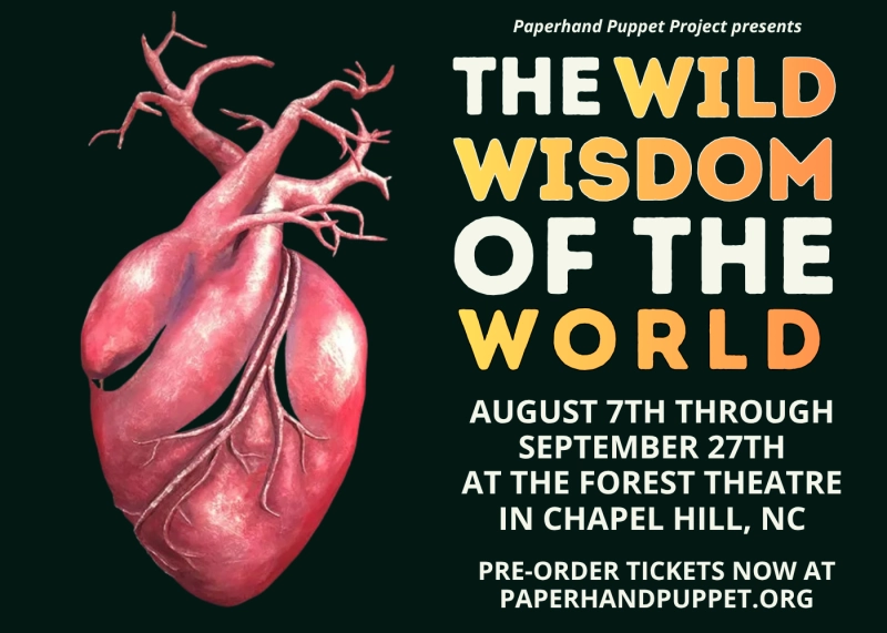 Paperhand Puppet Project presents The Wild Wisdom of the World