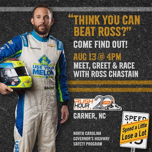 Meet, Greet and Race NASCAR Driver Ross Chastain