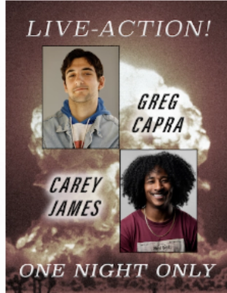 Greg Capra and Carey James Live Stand-Up