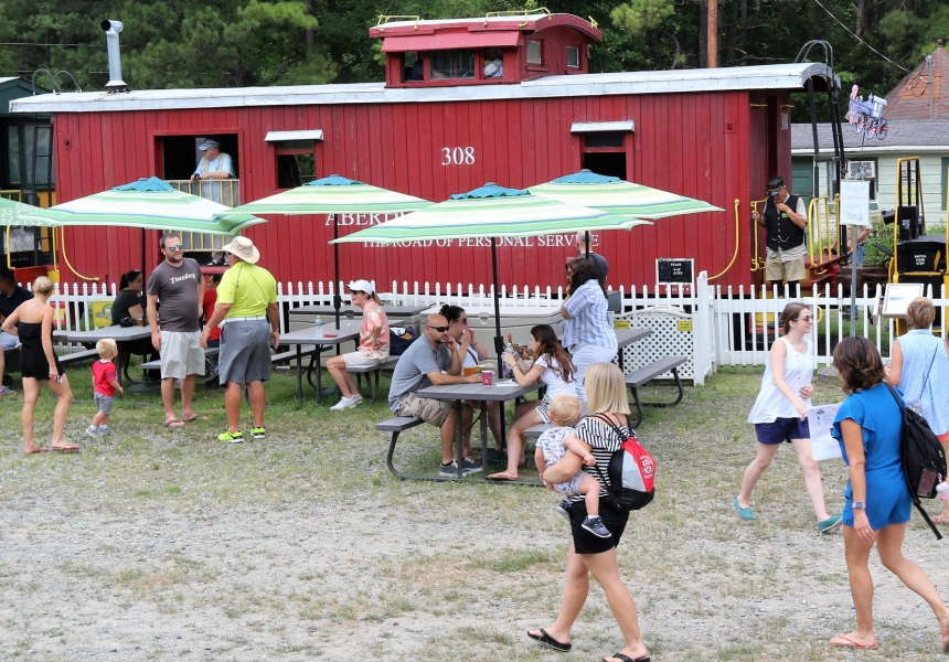 New Hope Valley Railway excursion train