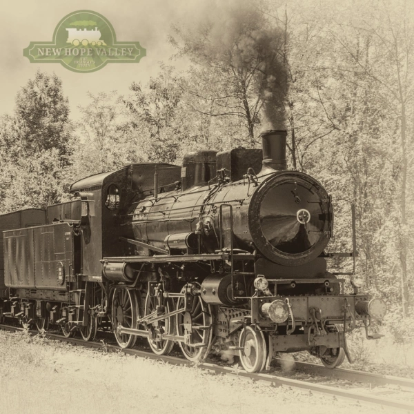 New Hope Valley Railway excursion train