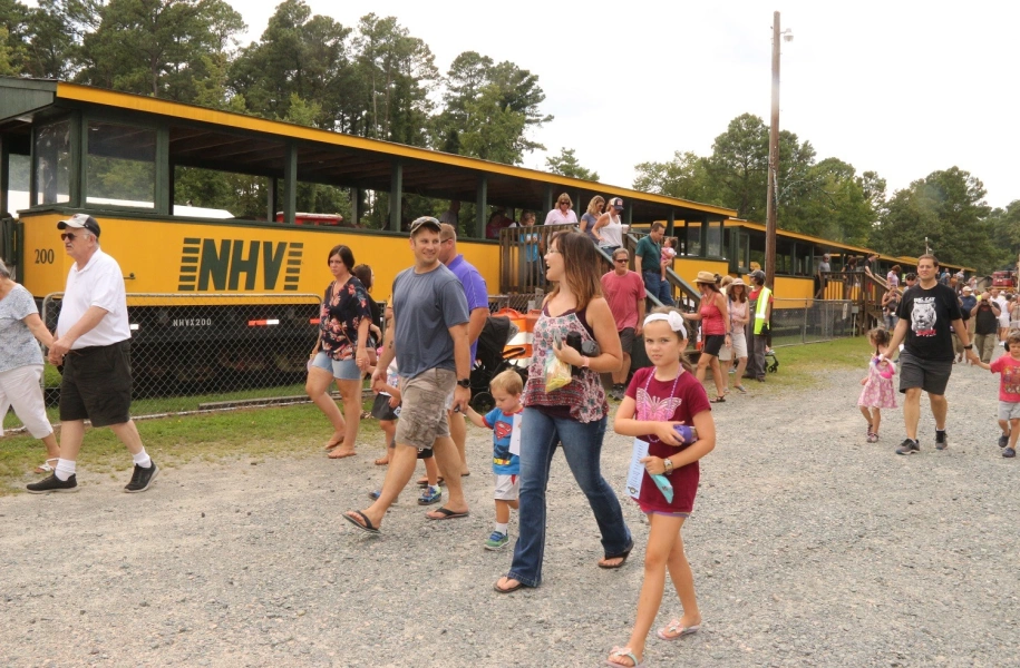 New Hope Valley Railway excursion train