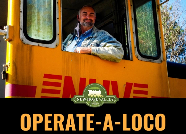 New Hope Valley Railway excursion train