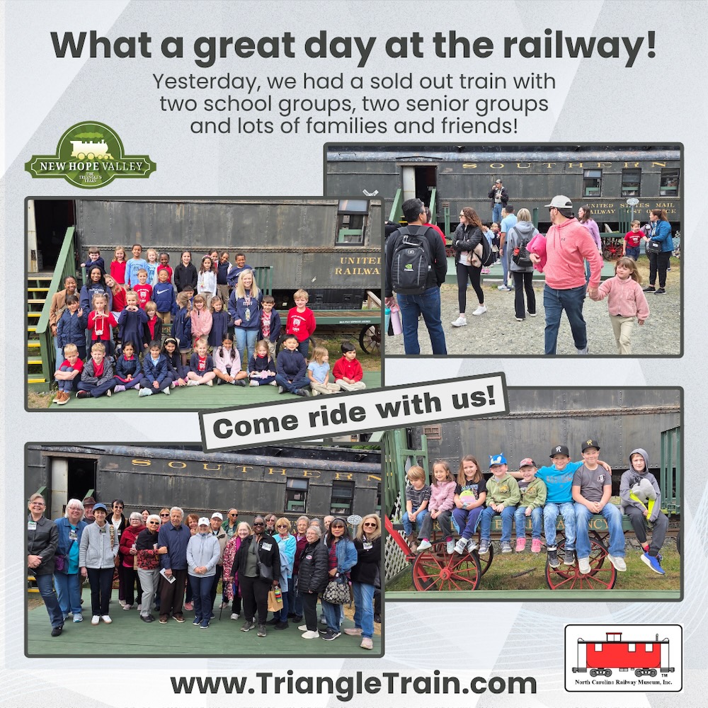 New Hope Valley Railway excursion train