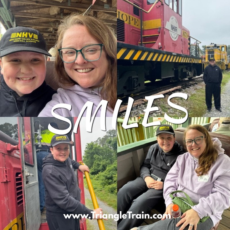 New Hope Valley Railway excursion train