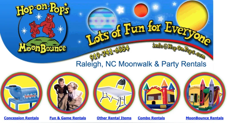 Hop On Pop's MoonBounce