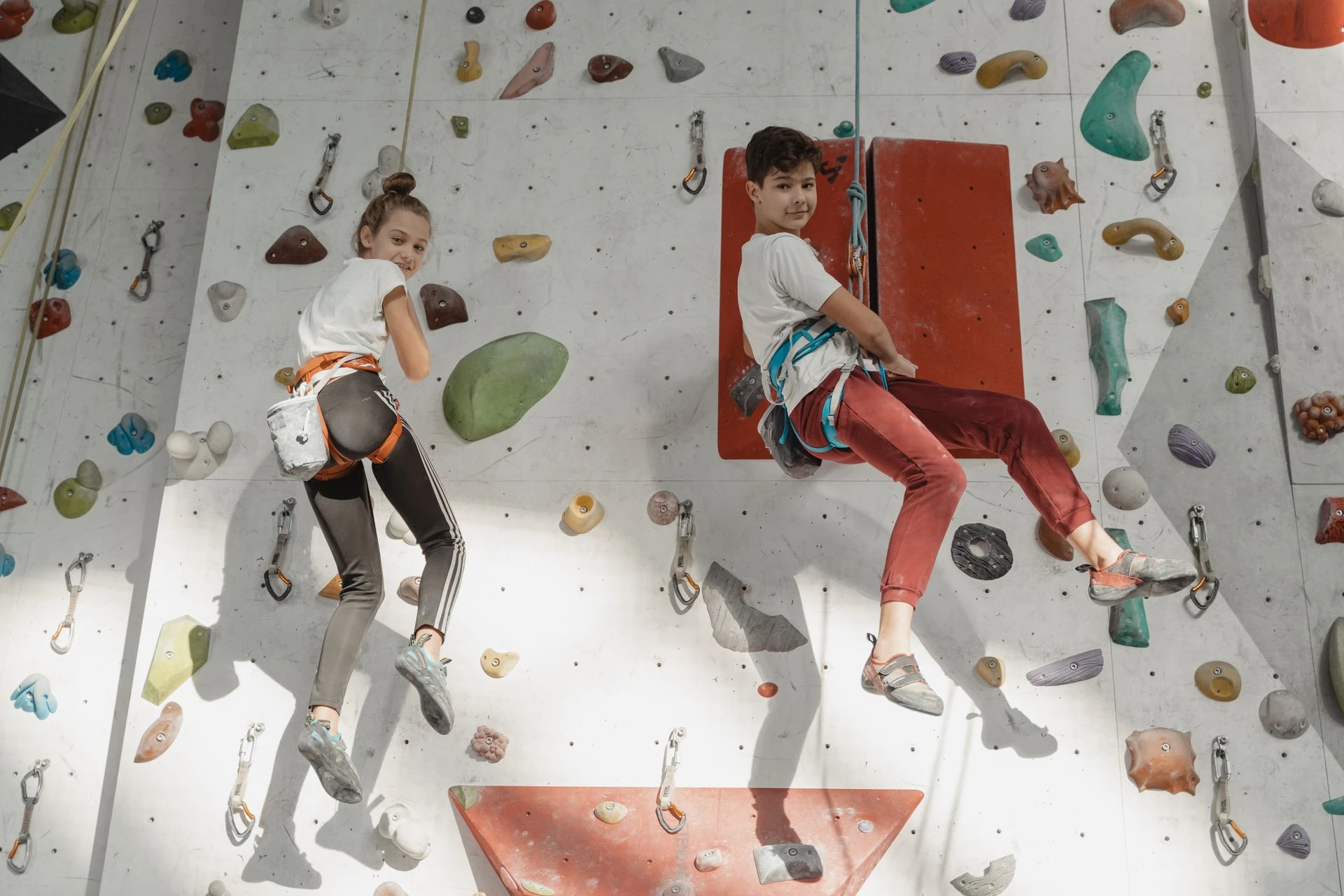 Rock climbing gyms in the Triangle